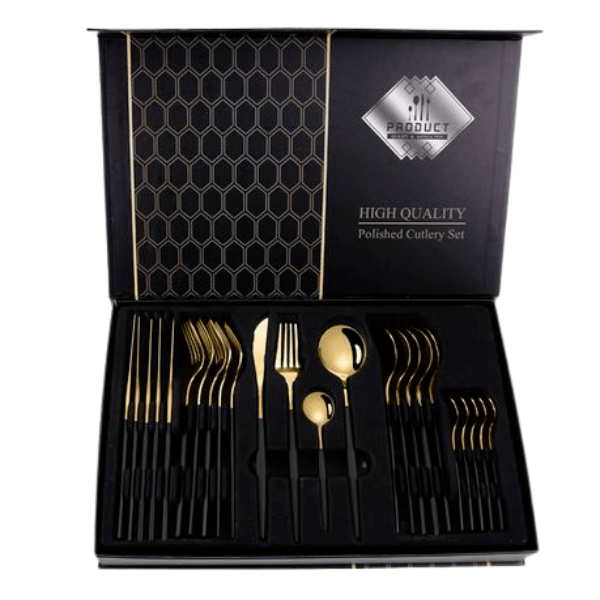 24 Piece Stainless Steel Cutlery Set Shop Today. Get it Tomorrow