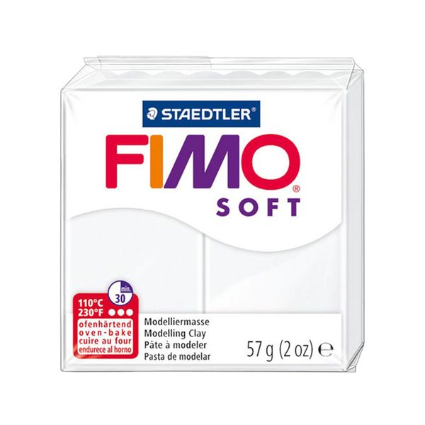 Staedtler Mod. clay Fimo soft white 57g
