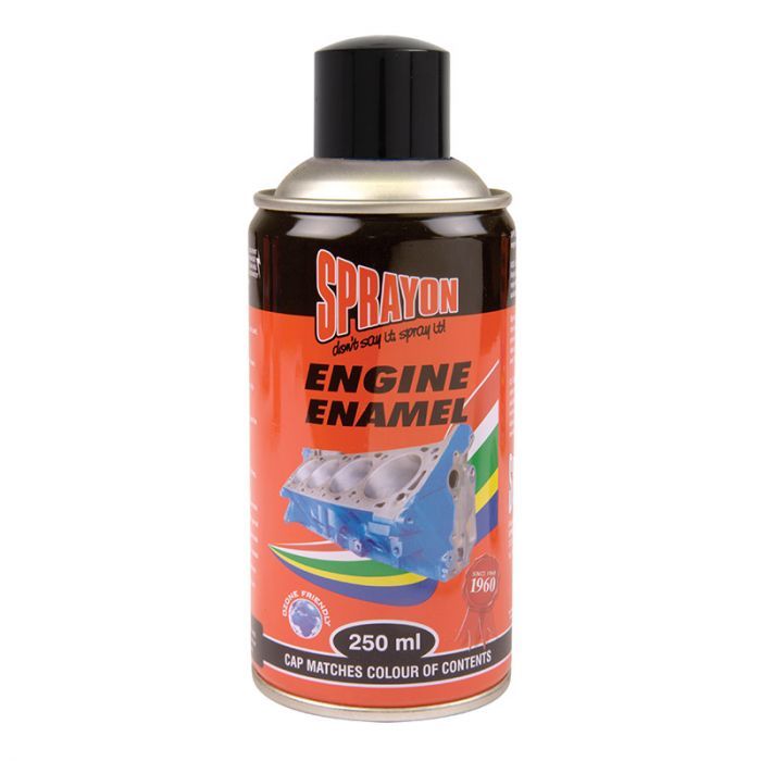 Sprayon Engine Enamel Spray Gloss Black 250ml Shop Today. Get it