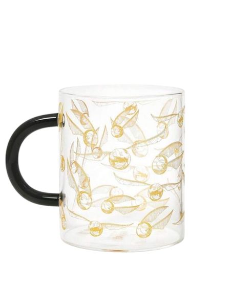 Golden Snitch Harry Potter Glass Mug 550ml - Premium Borosilicate