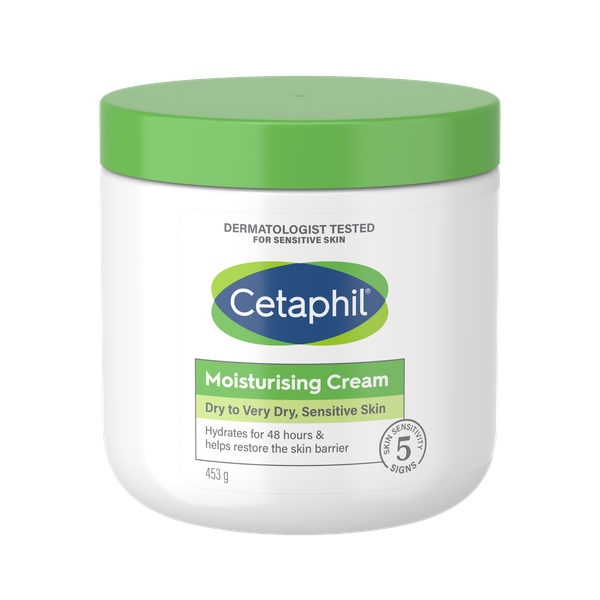 Cetaphil Face &amp; Body Moisturising Cream 453g, with Niacinamide &amp; Vitamn E