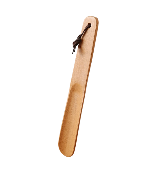 EMPORIUM Beech Wood Shoehorn - with Rope - 26cm - 1 Pack