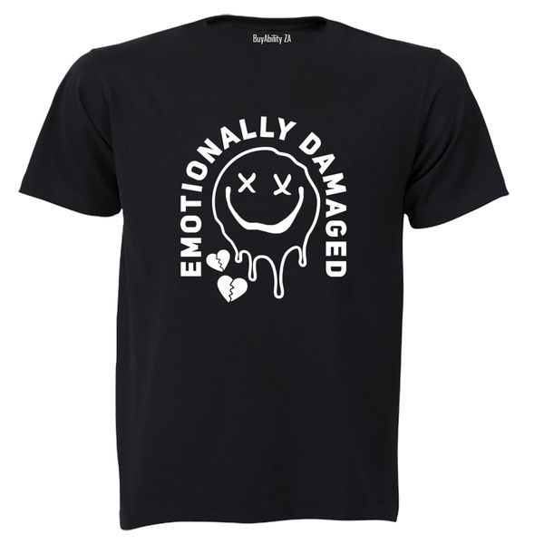 Emotionally Damaged - Adults - T-Shirt