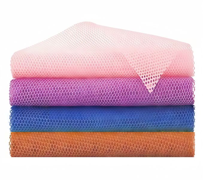 4 Pieces African Net Exfoliating Bath Sponges Shower Body Scrubber,32×12in
