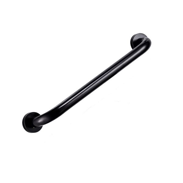 Trendy Taps Premium Quality Straight Wall Mounted Black Grab Rail