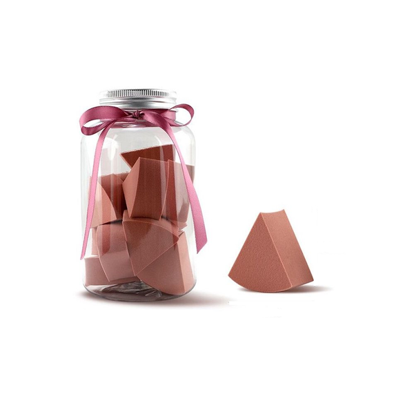 Triangle Makeup Sponge Blenders - 12 Pack (Pink)