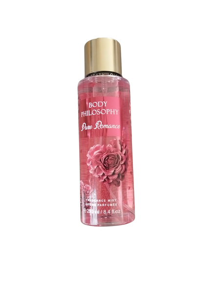 Body Philosophy Pure Romance Fragranced Body Mist 250ml