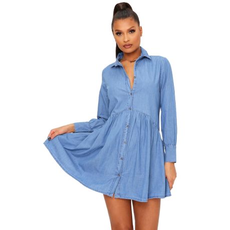 denim dress i saw it first