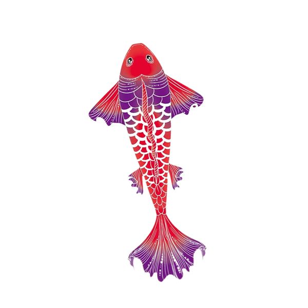 Large Lucky Koi Fish Kite Stable for Kids Adults Outdoor