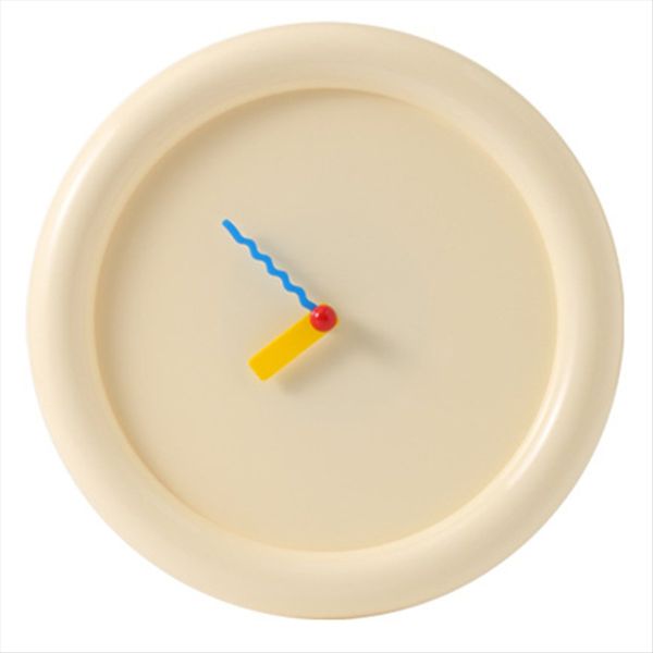 Wall Mounted Clock Stand Creamy Style Clocks Home Decoration B