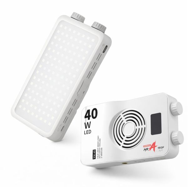 MR A Tech 40W Pocket LED Fill Light - Portable Professional Video Light