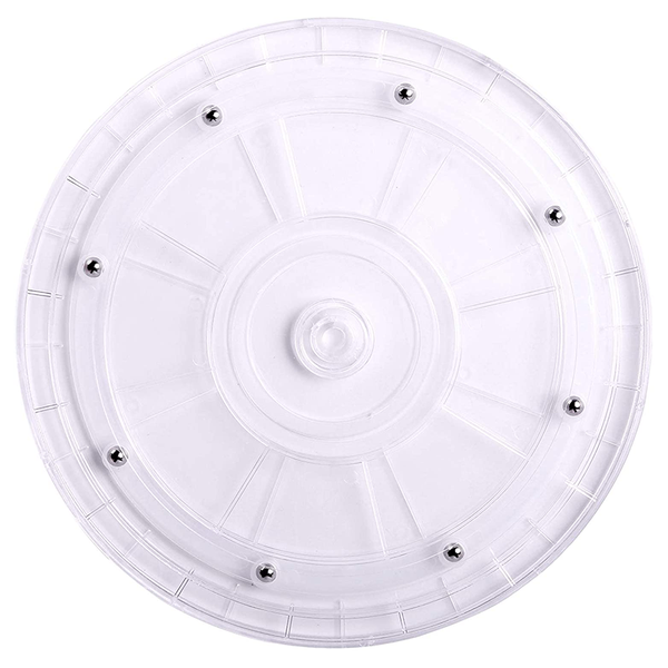 Clear Acrylic Lazy Susan Turntable Bearing Tray