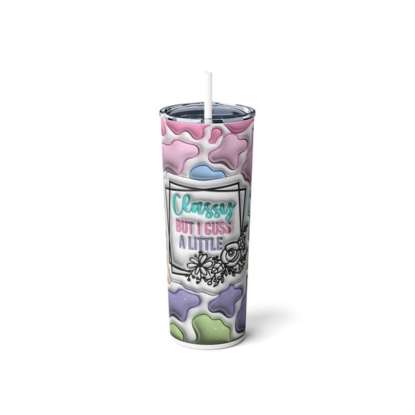 Classy but I cuss a little 600ml Tumbler