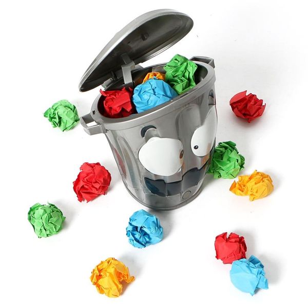 Electric Crazy Trash Can Indoor Competitive Shooting Game