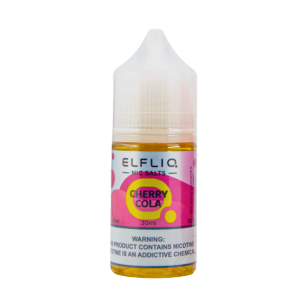 ELFLIQ Elf Bar 5%/50mg Nicotine Salt E-liquid - 30ml - Cherry Cola