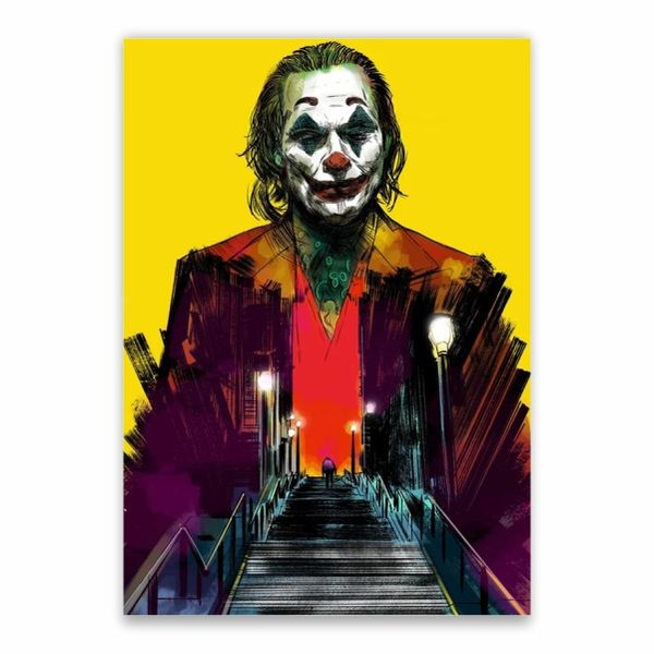 The Joker Stairs - A1 Poster