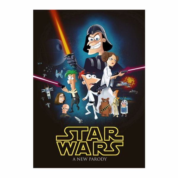 Phineas &amp; Ferb Star Wars - A1 Poster