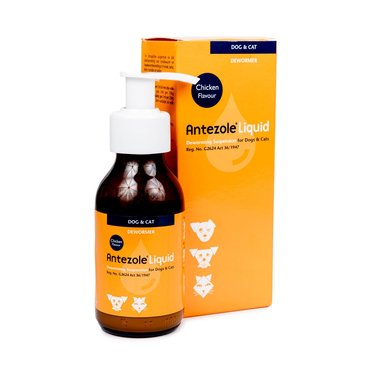 100ml Antezole Deworming Liquid For Dogs Cats Shop Today Get It 