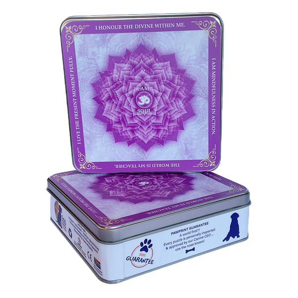 Crown Chakra - 267 Random Cut Pieces Puzzle - Chakra Series