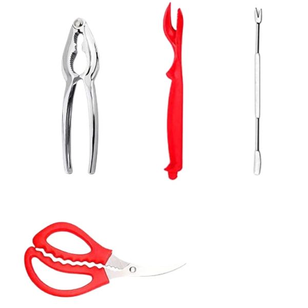 Stainless Steel Seafood Crab Cracker Tool Set - YL-531