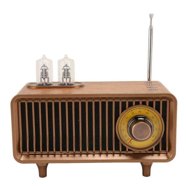 Mini Wooden FM Radio, BT Speaker