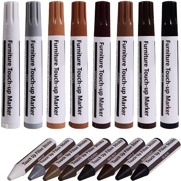 Furniture Touch Up Paint Pen - Wooden Furniture Scratch Paint Pen-17Pcs