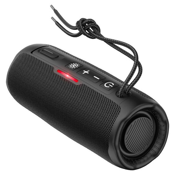 Vocal Wireless Portable Bluetooth Speaker 10W LED Light Bar, TF/USB/AUX/FM