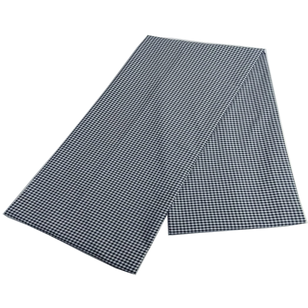 Blue And White Check School Wear Fabric image