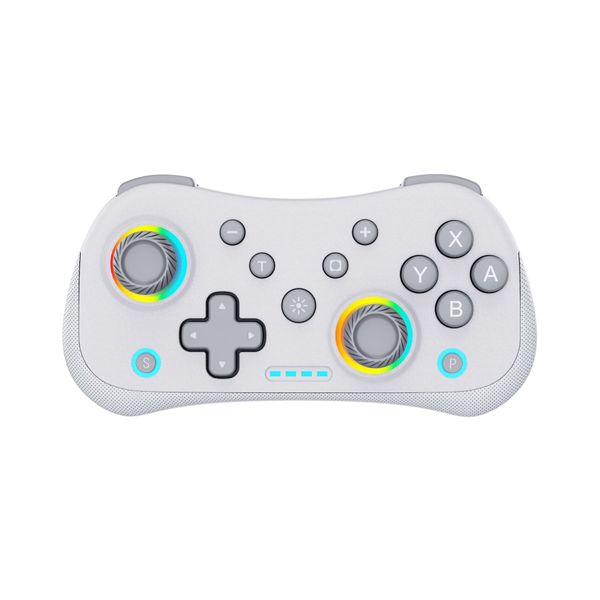 Switch Gaming Controller (White/Light Purple)200g Lightweight