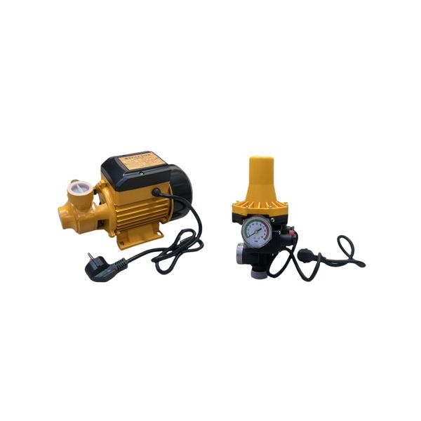 370W Vortex Water Pump and Pump Controller with Pressure Gauge