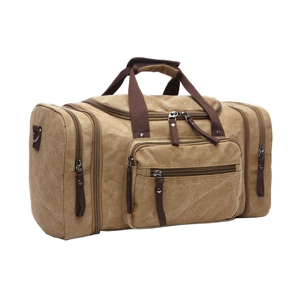 Canvas Duffel Bag Carry-on Overnight Bag