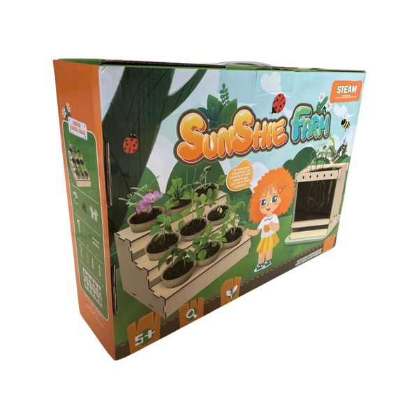 Kids Planting Seedling Frame