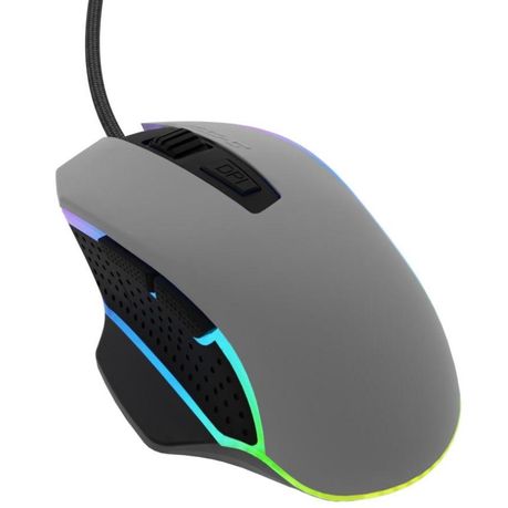 OCPC MR8 7D Wired Gaming Mouse - 7200 DPI, RGB Lighting, USB Plug & Play Image