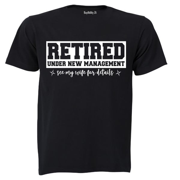 Mens - T-Shirt - Black image