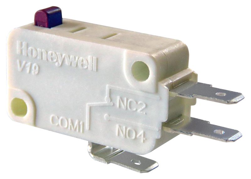 Honeywell (V19T16-EC100) Microswitch, Standard, Pin Plunger