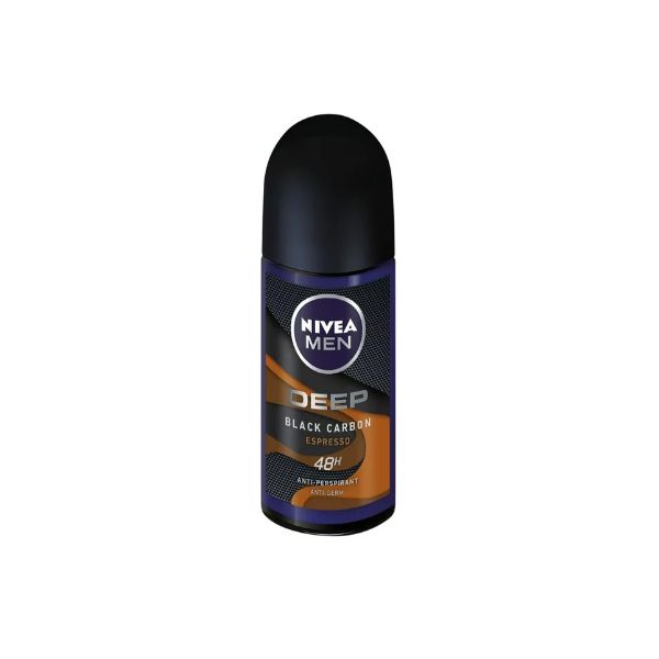 Nivea Men Roll On Deep Expresso - 6 x 50ml
