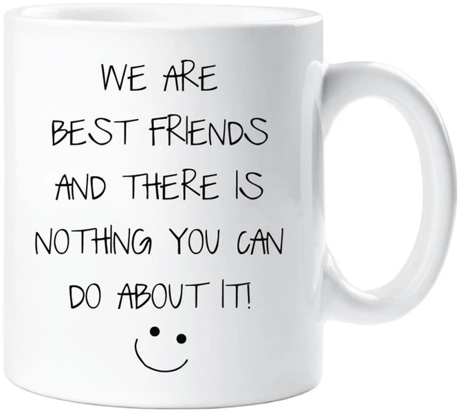 We Are Best Friends and There Is Nothing Birthday Christmas Gift Mug