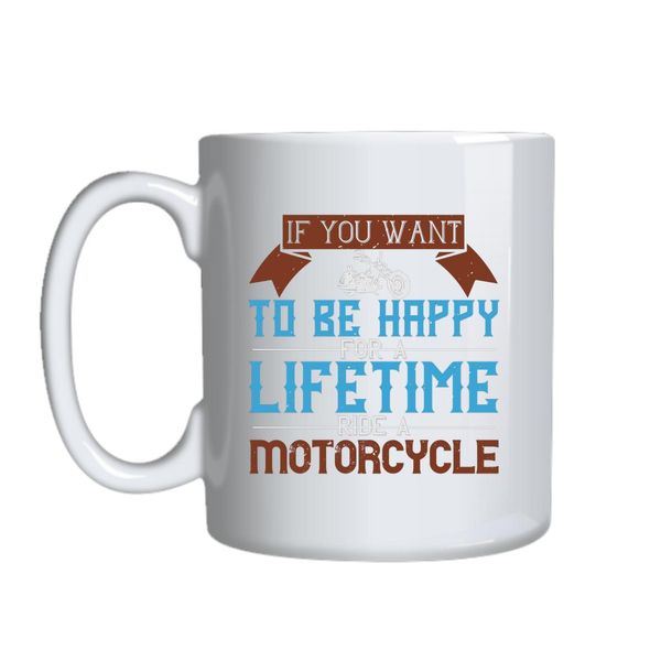 If You Want To Be Happy Mug Gift Idea 157