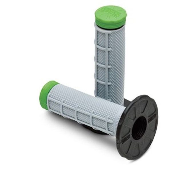 Protaper Half Waffle Black/Grey/Green Mx Grips image