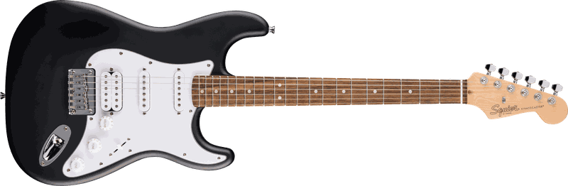 Squier by Fender Debut Collection Hardtail HSS Stratocaster - Black
