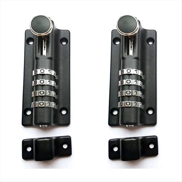Recodeable Combination Locking Bolt Cam Lock 2 Pc Compatible with None