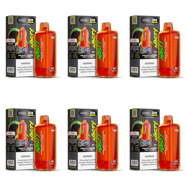 Pineapple Passionfruit Lychee (Pack Of 6 image