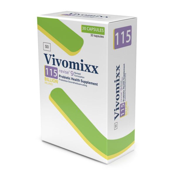 Vivomixx Revise Probiotic 115 Billion Bacteria 30 Capsules