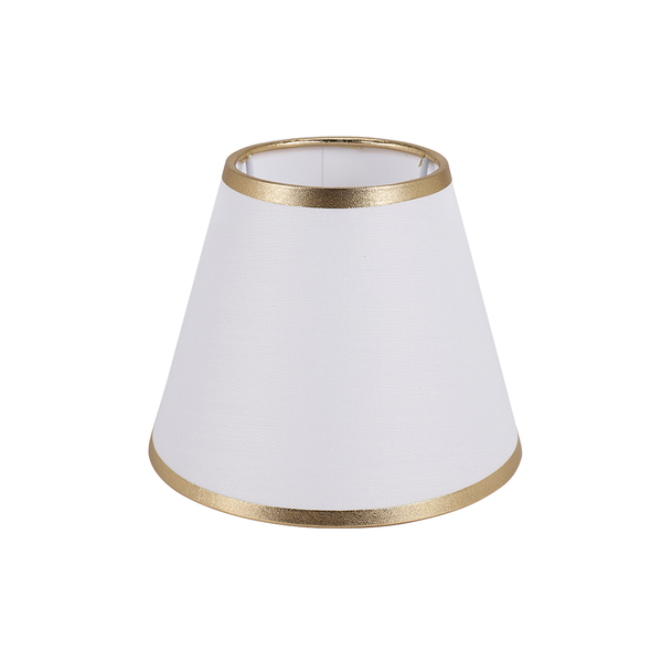 Drum Lamp Shade Dustproof Barrel Shape Cloth Lampshade For Home White