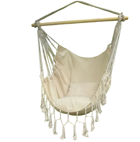 Comfort Swing Hammock Chair With 2 Pillows