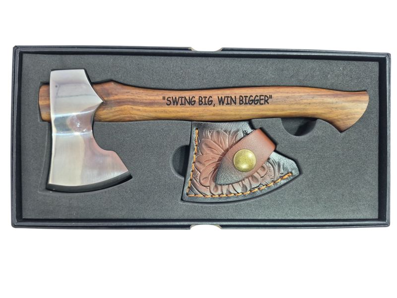 Laser Written Mini Axe in Box