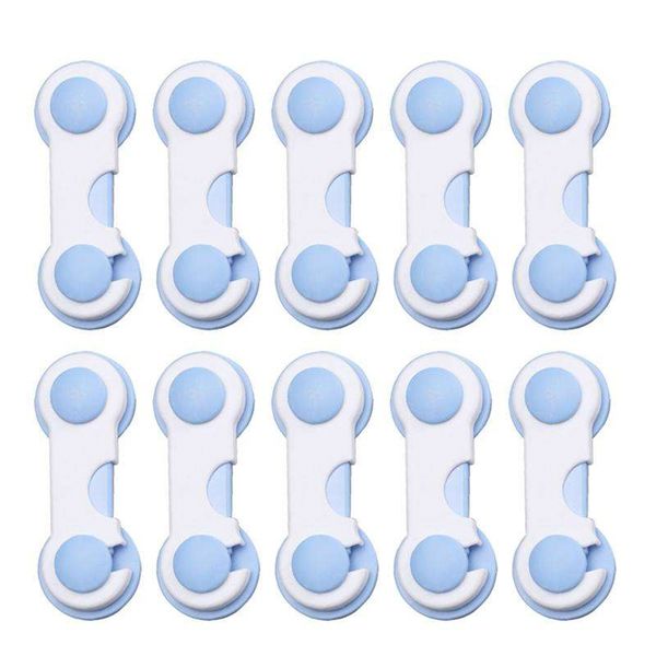 10pcs Cabinet Locks Baby Proof Child Safety Proofing Locks for Drawer Door