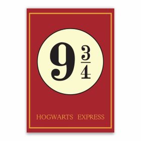 Hogwarts Express 9 and 3 Quarters Poster - A1 | Shop Today. Get it ...