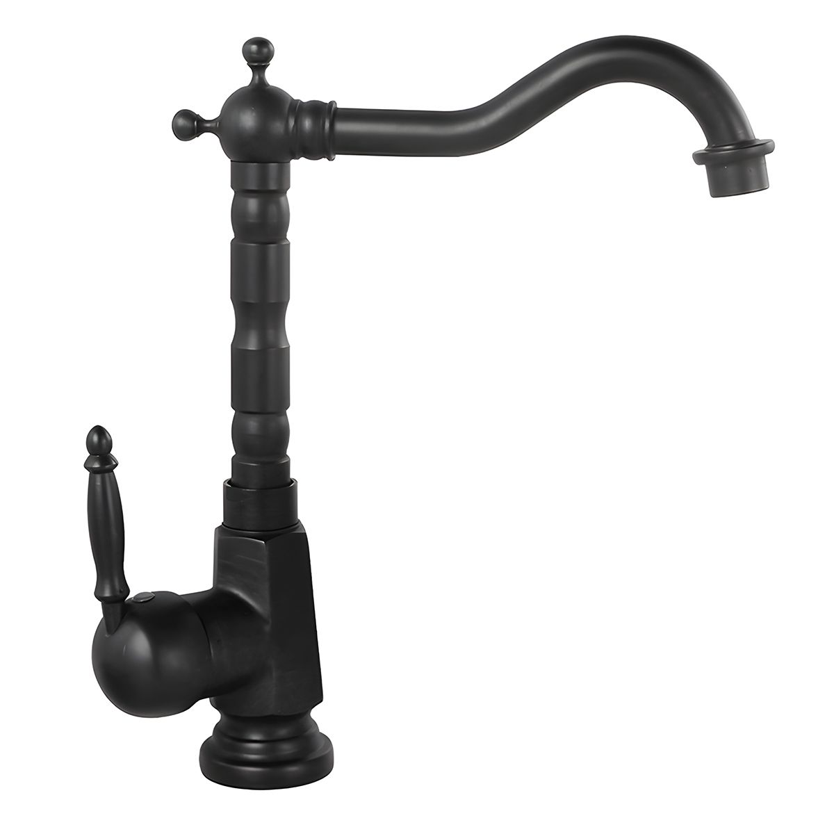 Brass Luxury Antique Brass Finish Widespread Kitchen Sink Faucet Adjustable