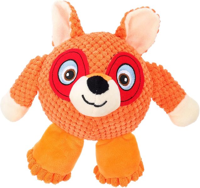 Dog Plush Toys Pet Squeaky Toy Stuffed Fox
